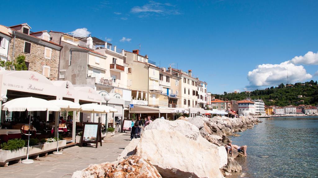 Apartments & Rooms Riva Piran Eksteriør billede